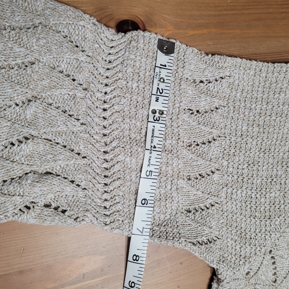 Coldwater Creek Multi-Stitch 3/4 Sleeve Sweater - Picture 7 of 11